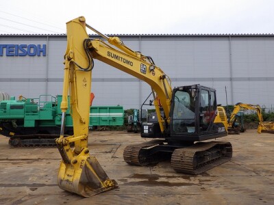 máy xúc bánh xích SUMITOMO SH120-7 đời 2022