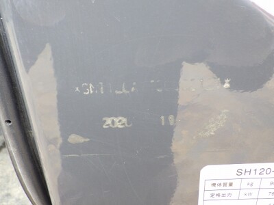 máy xúc bánh xích SUMITOMO SH120-7 đời 2022