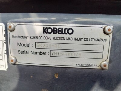 Máy xúc  KOBELCO SK200-10, sản cuất năm 2018
