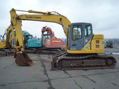 Máy xúc bánh xích SUMITOMO SH135X-3B đời máy 2011