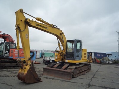 Máy xúc bánh xích SUMITOMO SH135X-3B đời máy 2011