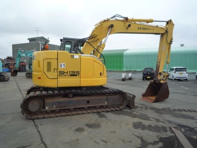 Máy xúc bánh xích SUMITOMO SH135X-3B đời máy 2011