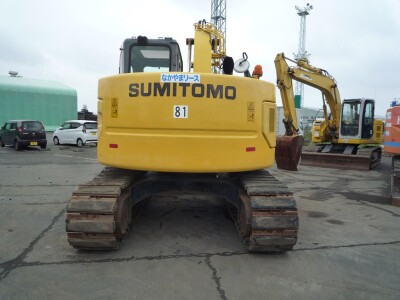 Máy xúc bánh xích SUMITOMO SH135X-3B đời máy 2011