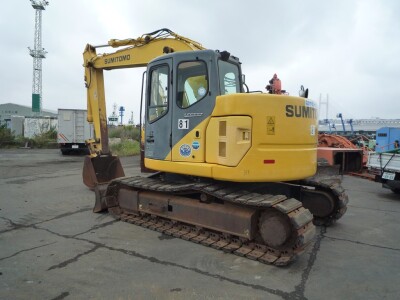 Máy xúc bánh xích SUMITOMO SH135X-3B đời máy 2011