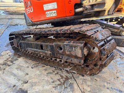 Máy xúc mini HITACHI ZX35U-2 đời máy 2004