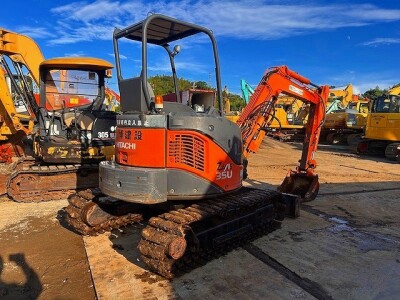Máy xúc mini HITACHI ZX35U-2 đời máy 2004