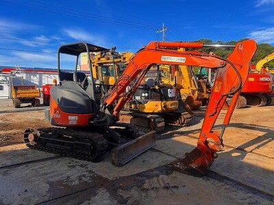Máy xúc mini HITACHI ZX35U-2 đời máy 2004